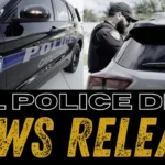 Cape Coral Police Department vehicle parked near a retail area on Del Prado Boulevard South