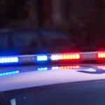 Santa Rosa police vehicle parked near a street after a traffic stop