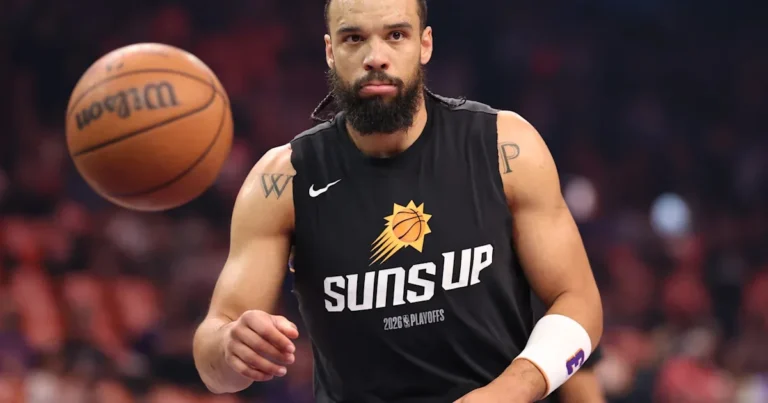 Phoenix Suns forward Dillon Brooks during a game in Phoenix